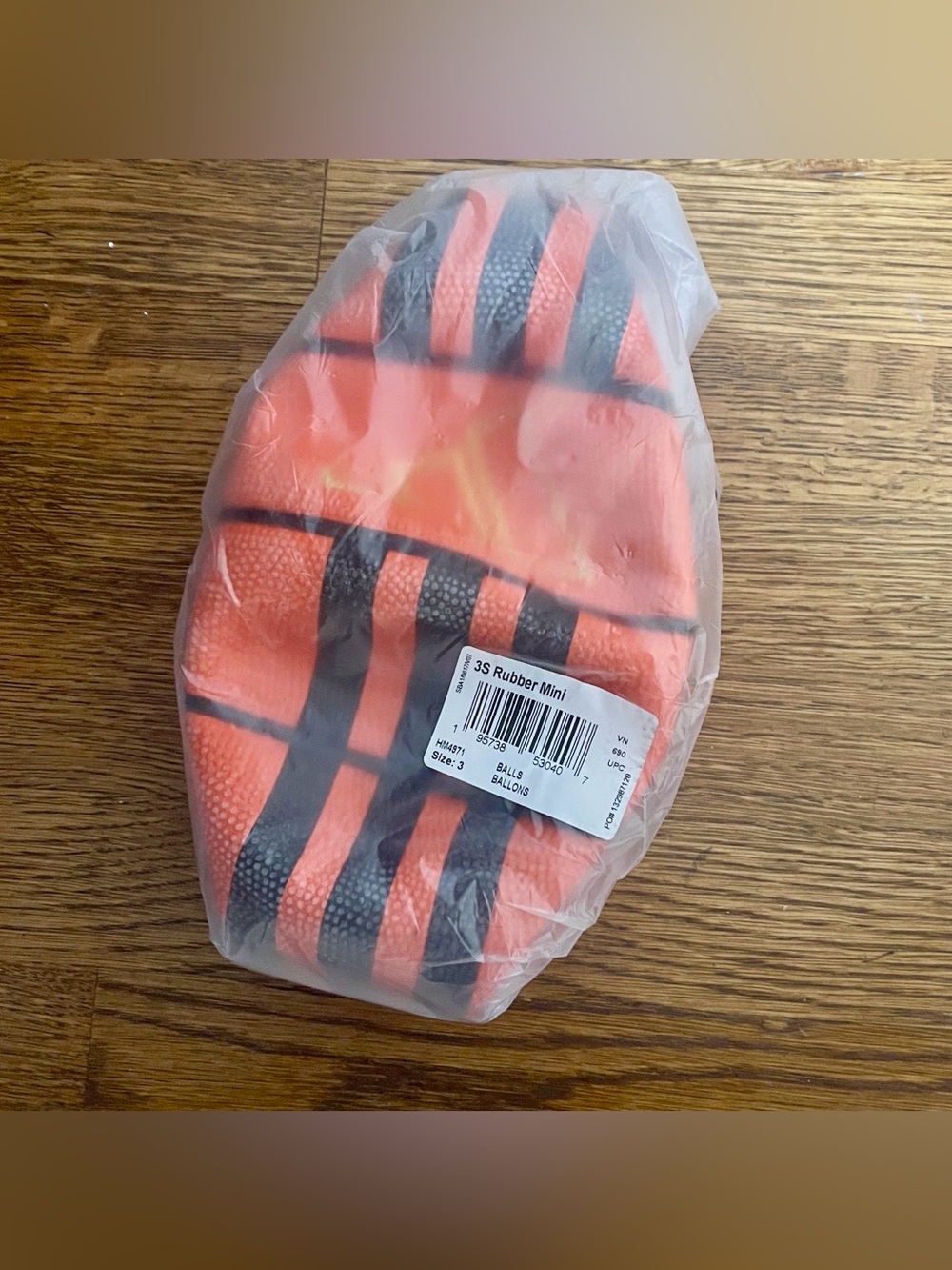 New Size 3 Mini Rubber Basketball